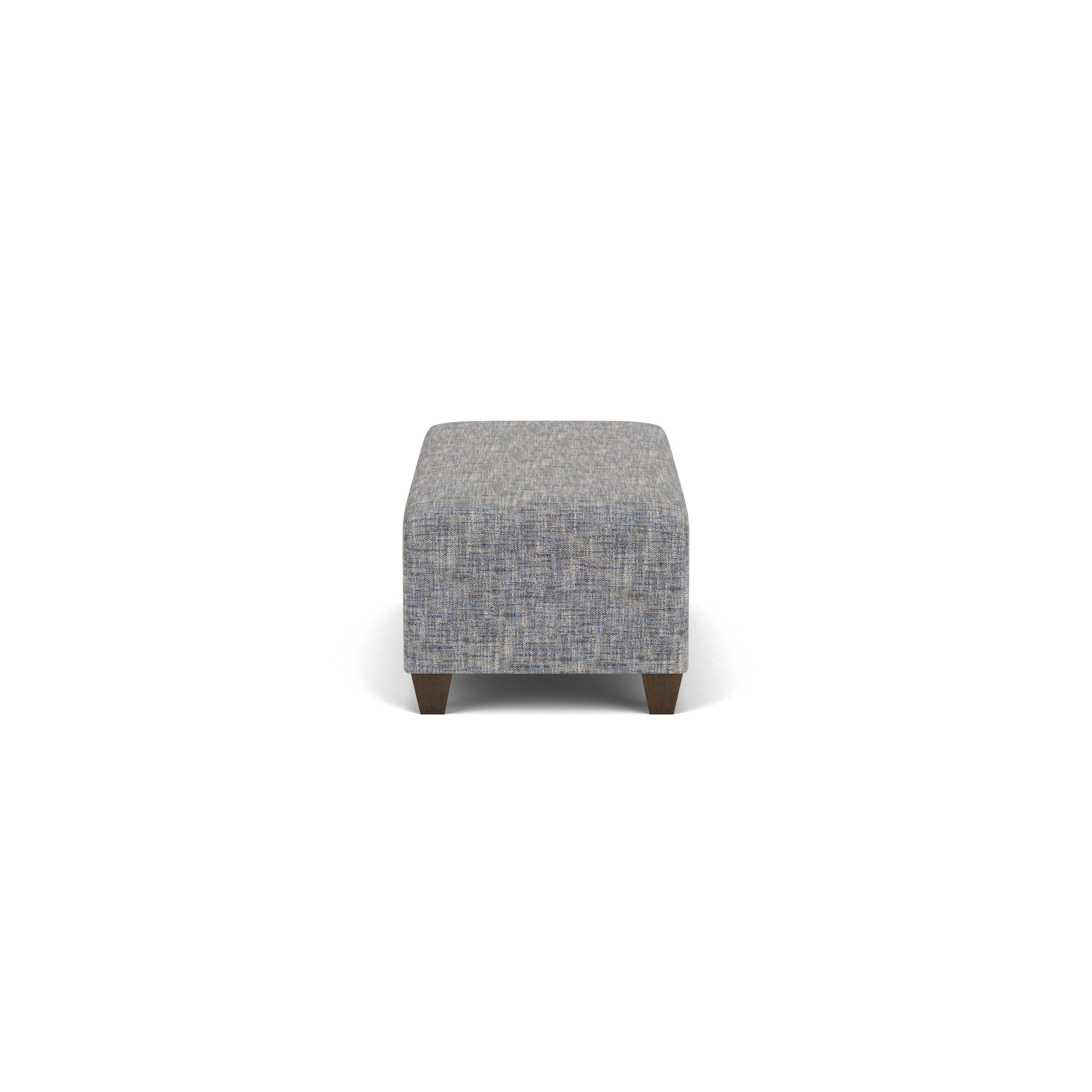 Cascade - Fabric Rectangular Cocktail Ottoman