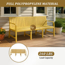 1 Piece Indoor / Outdoor 3 Seater Sofa, UV-Resistant, Waterproof And Durable
