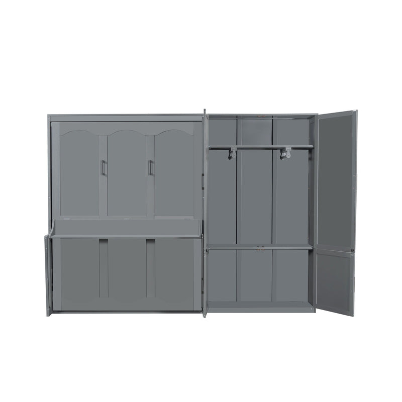 Murphy Elegant Wall Bed With Closet