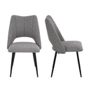 Chair With High Resilience Filling, Adjustable Feet For Kitchens (Set of 4)