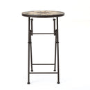 Silvester - End Table - Beige / Black