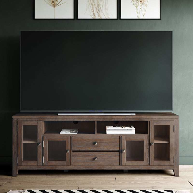 Cosmopolitan - Handcrafted Wide TV Media Stand