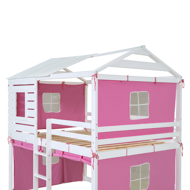 Bunk House Bed With Tent