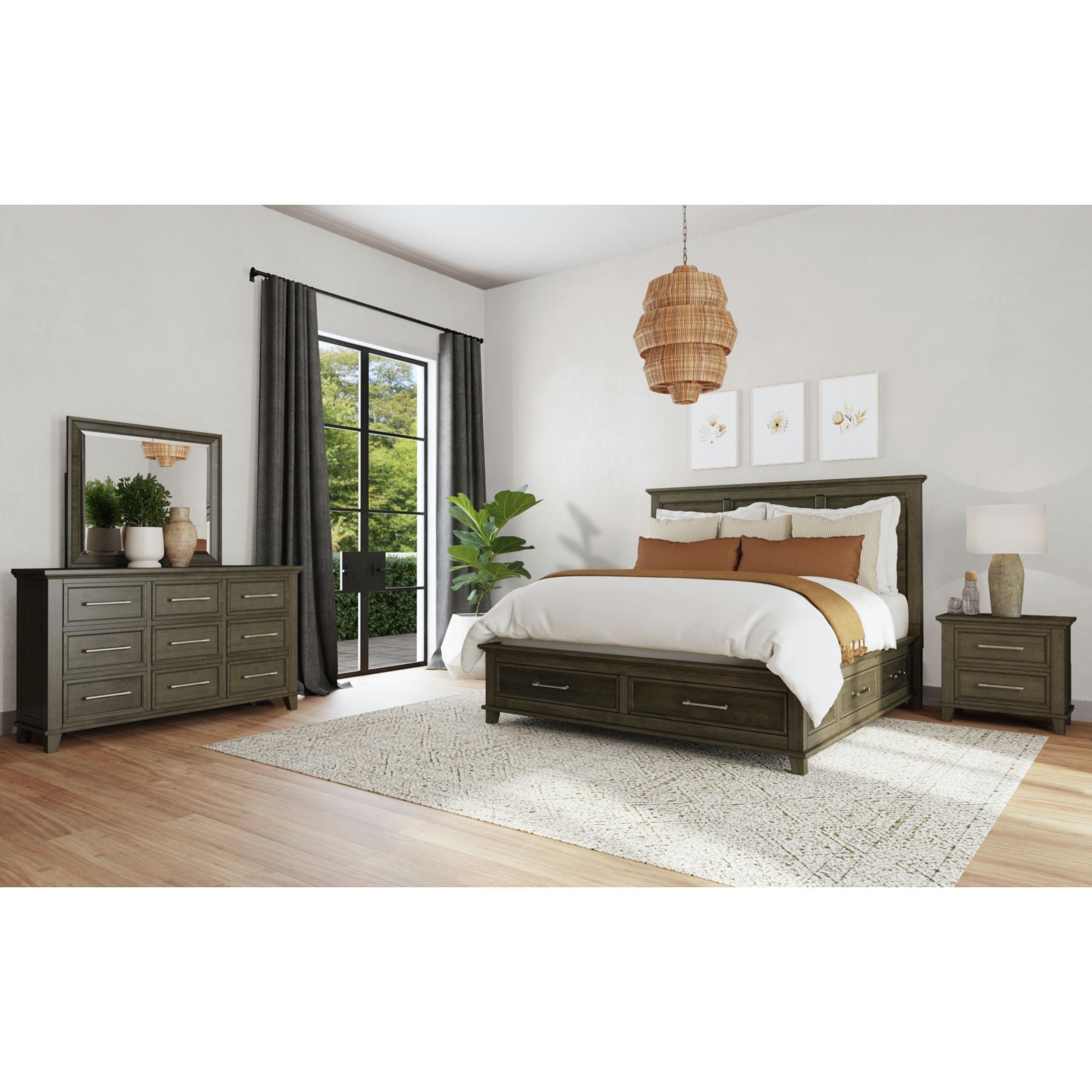 Canterbury - 2-Drawer Nightstand With USB