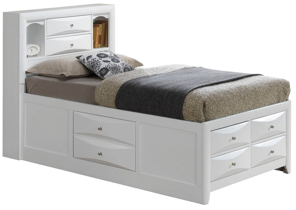 Marilla - G1570G-TSB3 Twin Storage Bed - White
