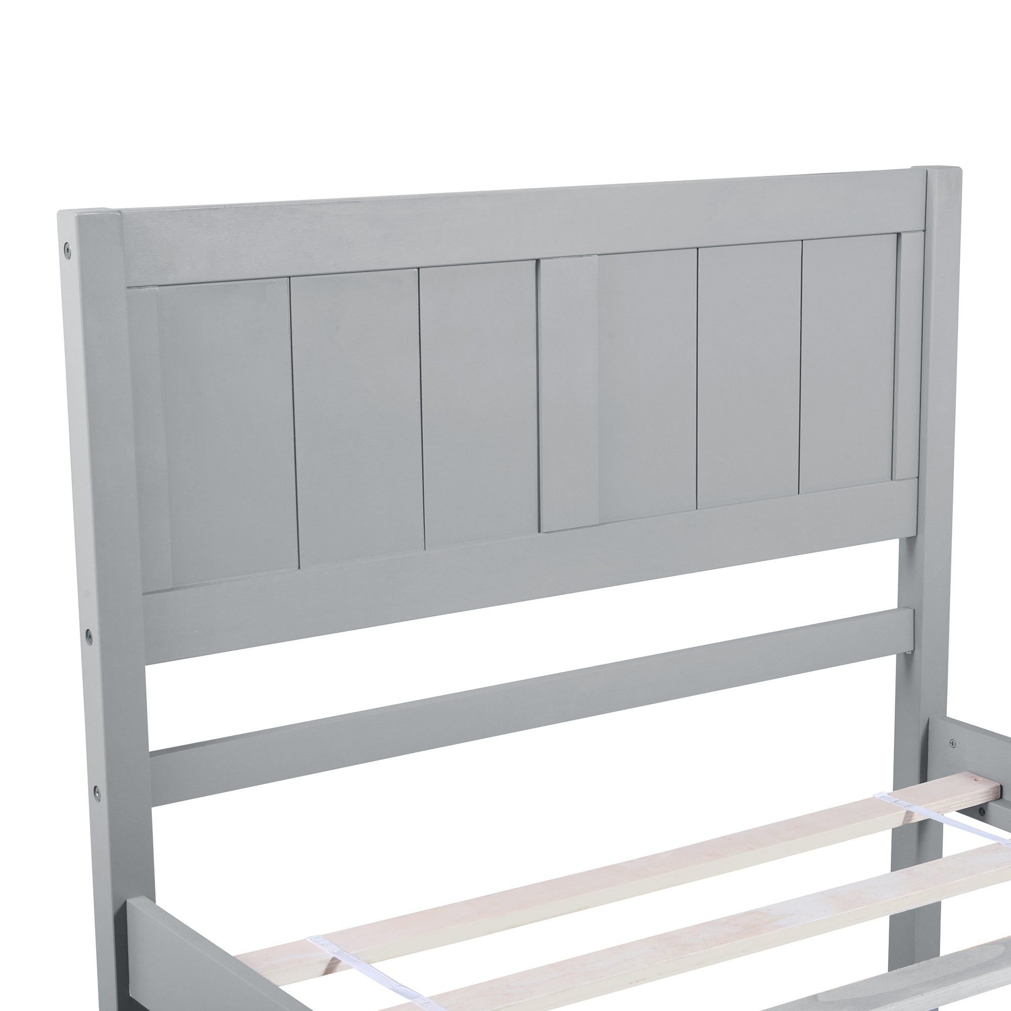 Twin size Platform Bed Wood Platform Bed with Trundle - Atlantic Fine Furniture Melbourne FL