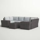 Stylish Wicker Patio Set Table