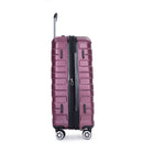 Luggage Set Of 5 Pieces, Expandable Hard Pc Luggage Set With Tsa Lock For Rotating Wheels