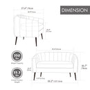 3 Piece Living Room Furniture Set Sofa & Armchairs