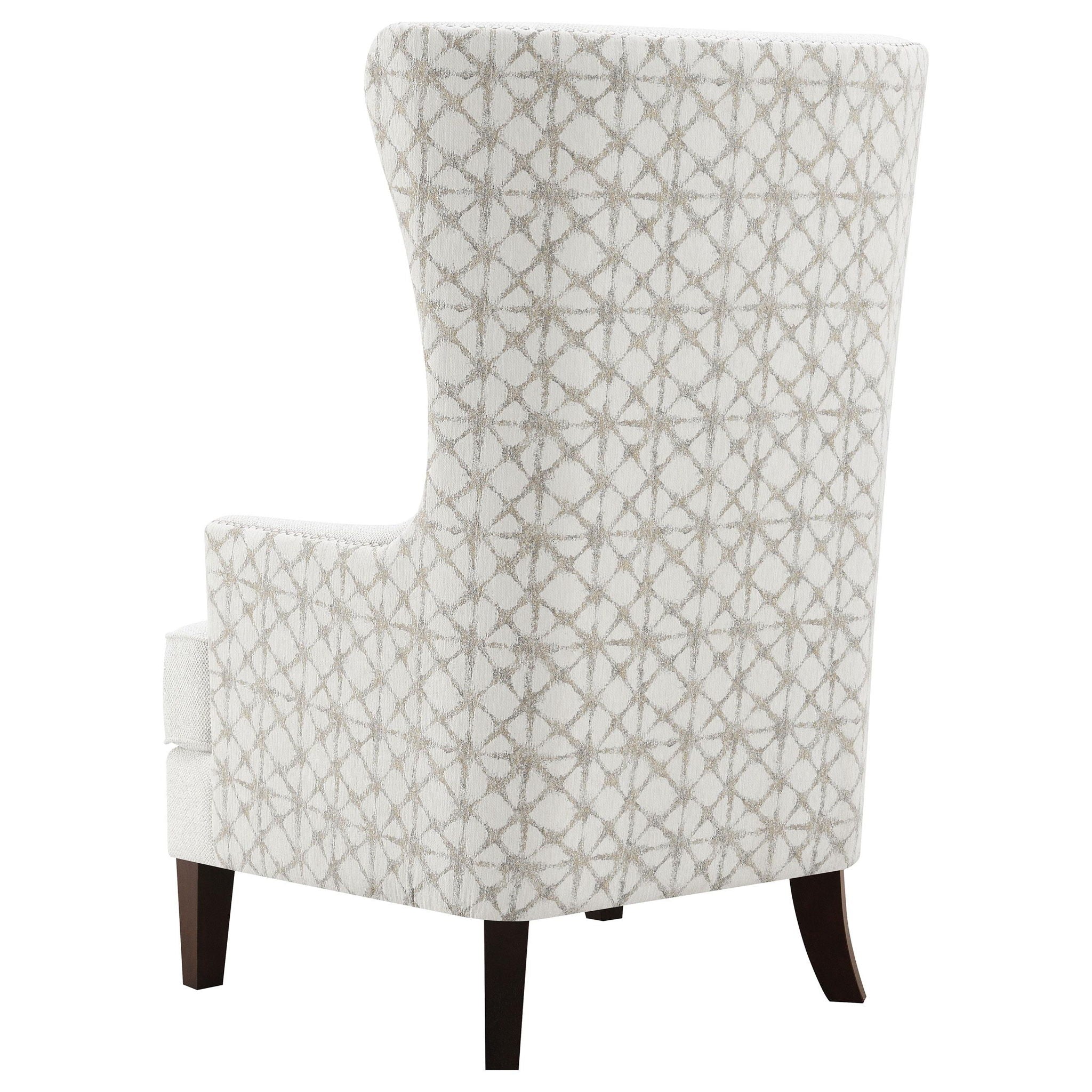 Pippin Upholstered High Wingback Accent Chair Latte - Atlantic Fine Furniture Melbourne FL