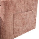 Multifunctional Chenille Recliner Sofa With Storage And Phone Bracket