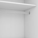 3 Door Shutter Wardrobe & Shelves