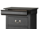 Traditional Style Lingerie Storage Chest Timeless