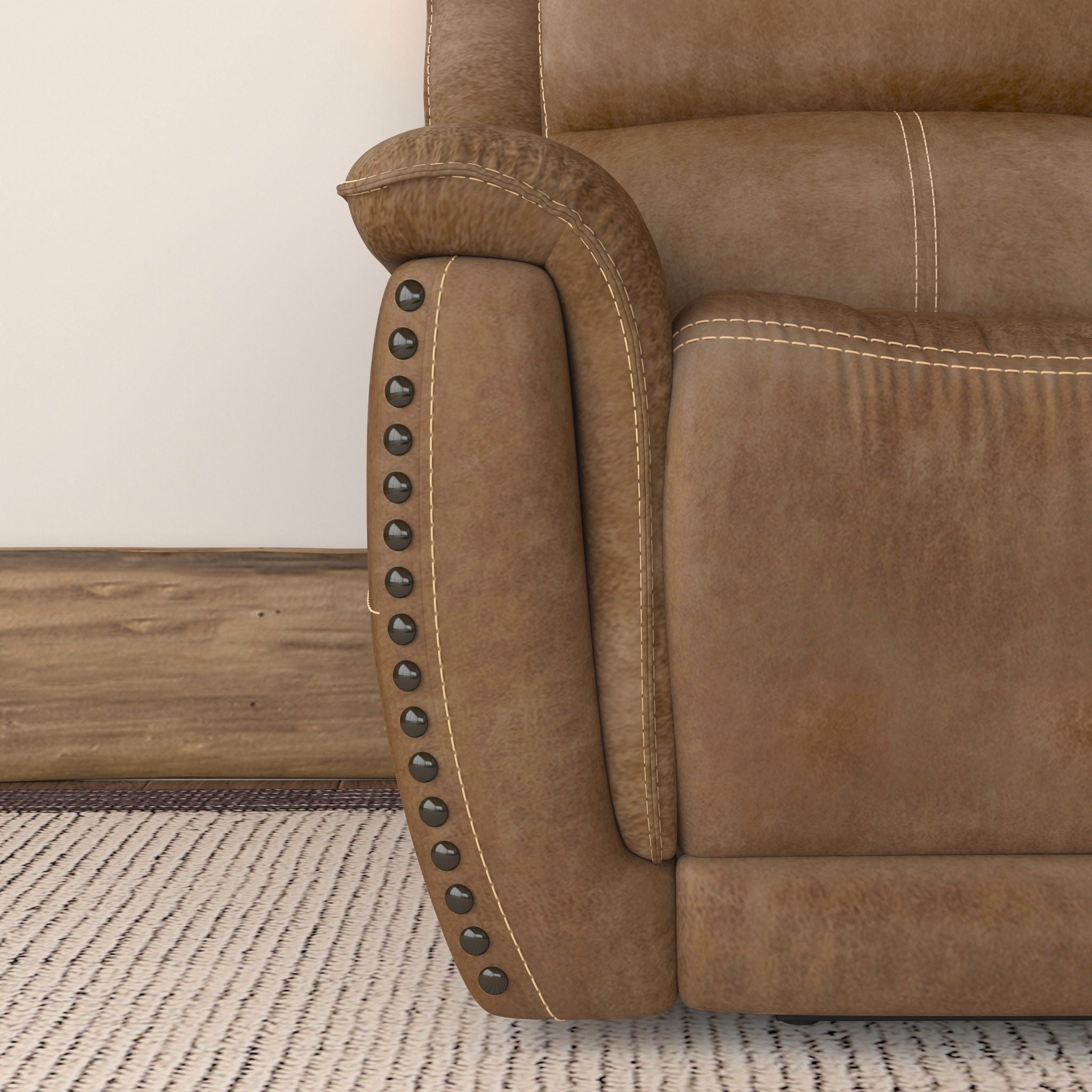 Beau - Power Reclining Sofa With Power Headrests