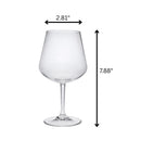 Lexington Tritan - Plastic Wine Glasses (Set of 4), Unbreakable, Bpa Free, 20Oz - Clear