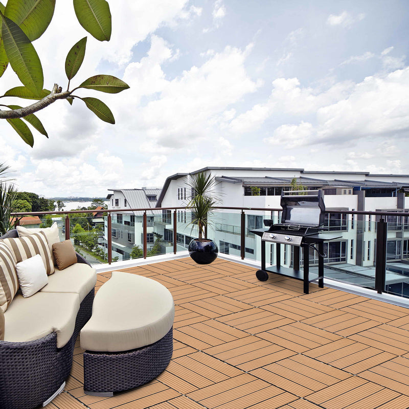 Composite Deck Tiles, Resist Rust, Water, Weather