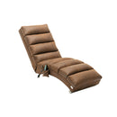 Massage Chaise Lounge Indoor With Remote Control, Ergonomic Electric Massage Lounger