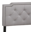 Button Tufted Bed Charming For Cozy Spaces