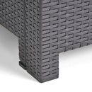 Outdoor Wicker Club Chair With Water Resistance