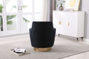Teddy Swivel Barrel Chair, Swivel Accent Chairs Armchair For Living Room