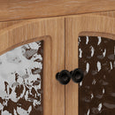 Vintage Farmhouse Bathroom Vanity With Ceramic Sink