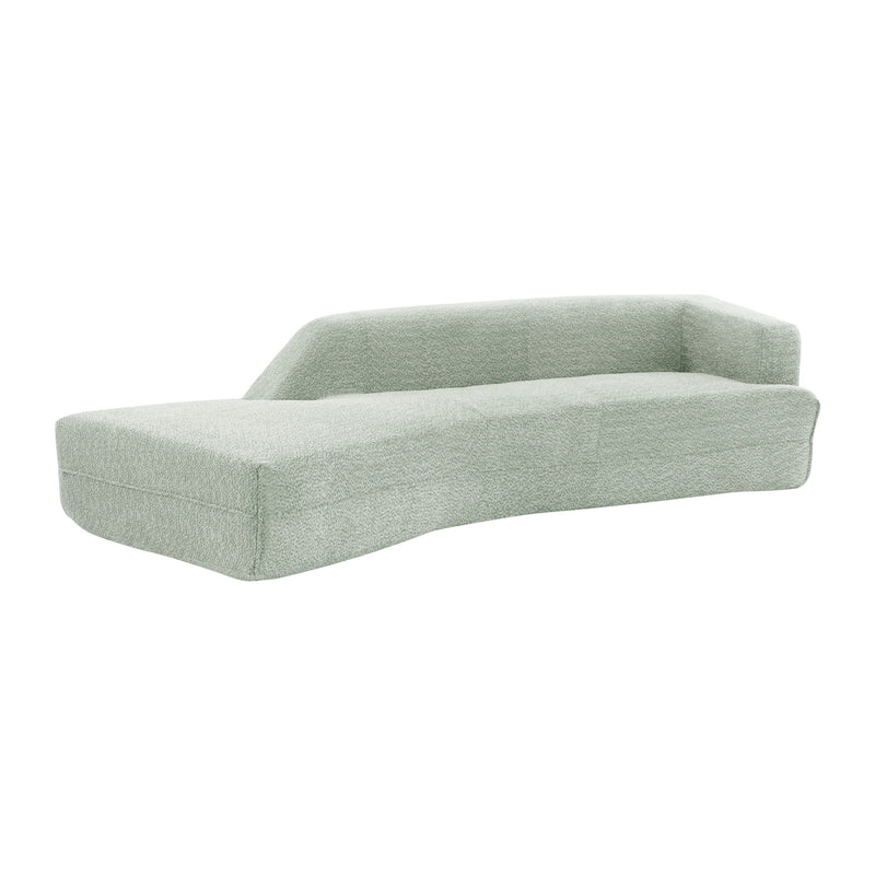 Curved Chaise Lounge Modern Indoor Sofa Couch