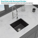 Modern Quartz Kitchen Sink Undermount Granite Composite