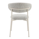 Kalam - Side Chair (Set of 2) - Gray Fabric & Beige