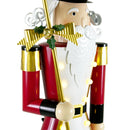 Classic Nutcracker Holiday Decor With Timeless Design And Durable Construction - Red