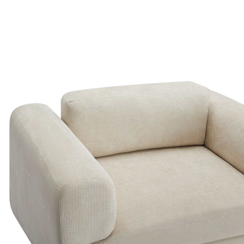Modern Oversized Armchair Comfy Accent Chair Single Sofa For Living Room