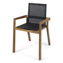 Belfast - Dining Chair With Acacia Wood Frame And Mesh Seating (Set of 2)