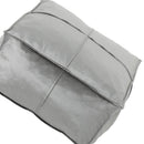 Nati - Square Pouf Ottoman And Floor Cushion - Smoke