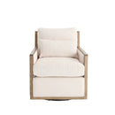 Comfy Accent Barrel Chair, 360 Degree Swivel