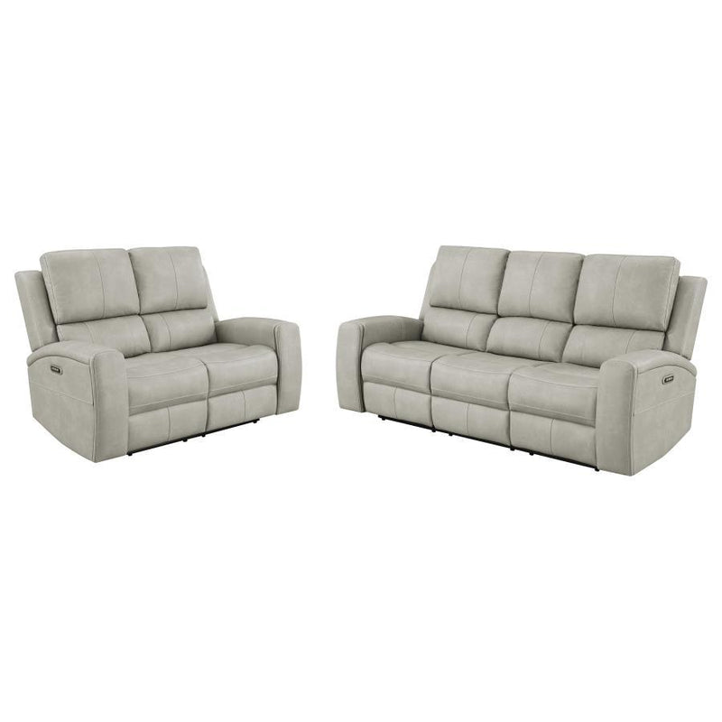 Brickston - Triple Power Reclining Sofa Set