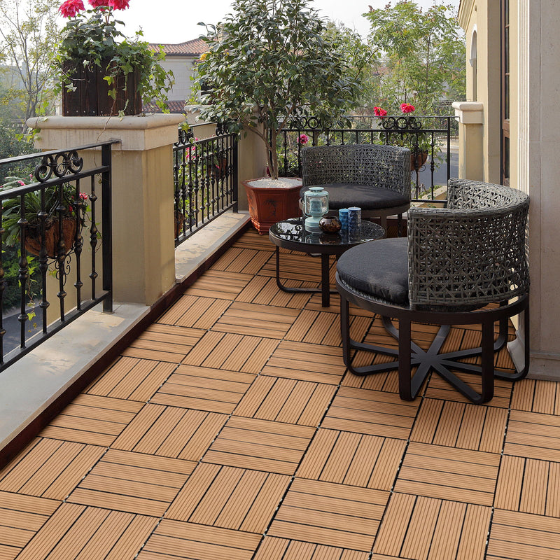 Composite Deck Tiles, Resist Rust, Water, Weather