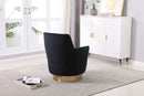 Teddy Swivel Barrel Chair, Swivel Accent Chairs Armchair For Living Room