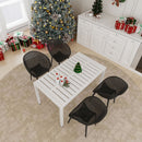 2 Piece Durable Single Chair With Mesh Hollow Out Design