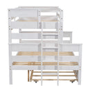 Detachable Design Bunk Bed With Ladder