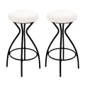 Modern Backless Bar Stools For Kitchen Island (Set of 2)