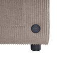 Sleeper Sofa With Foldable Mattress, USB Ports, Side Table & Storage Pocket