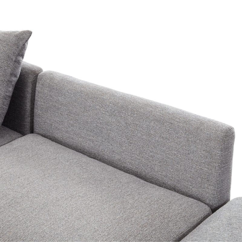 Sectional Sofa Modular U-Shaped With Ottoman & USB Ports