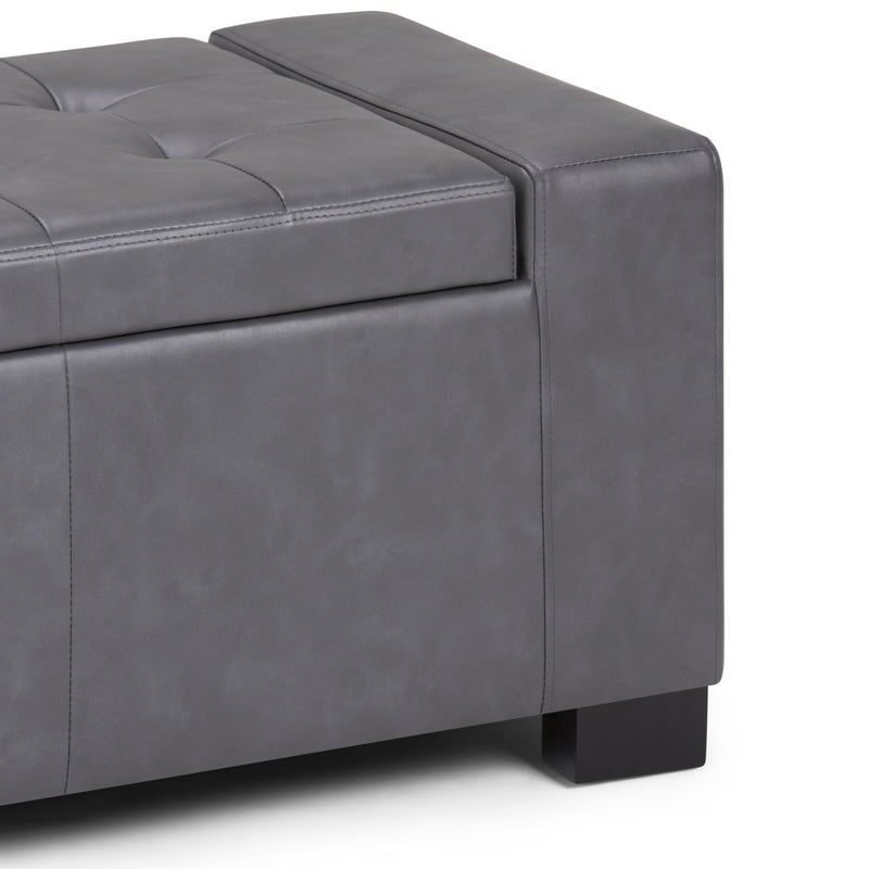 Laredo - Contemporary Large Storage Ottoman