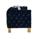 Chesterfield - Modern Tufted Velvet Living Room Sofa, 84.25''W Couch