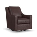 Murph - Leather Stationary Swivel Chair