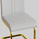 Side Dining Room Chair, Padded Seat High Back