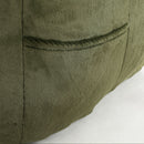 Beanbag Chair, Beanbag Sofa Chair With Armrests Stuffed High Density Foam