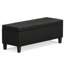Afton - Large Storage Ottoman Bench