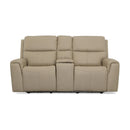 Jarvis - Power Reclining Loveseat With Console & Power Headrests