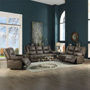 Harumi - Power Motion Recliner With USB - Gray Fabric