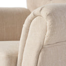 Springfield - Tufted Club Chair Stylish Upholstery - Light Beige